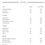 Menu La Sonate Marrakech June 2023 193420